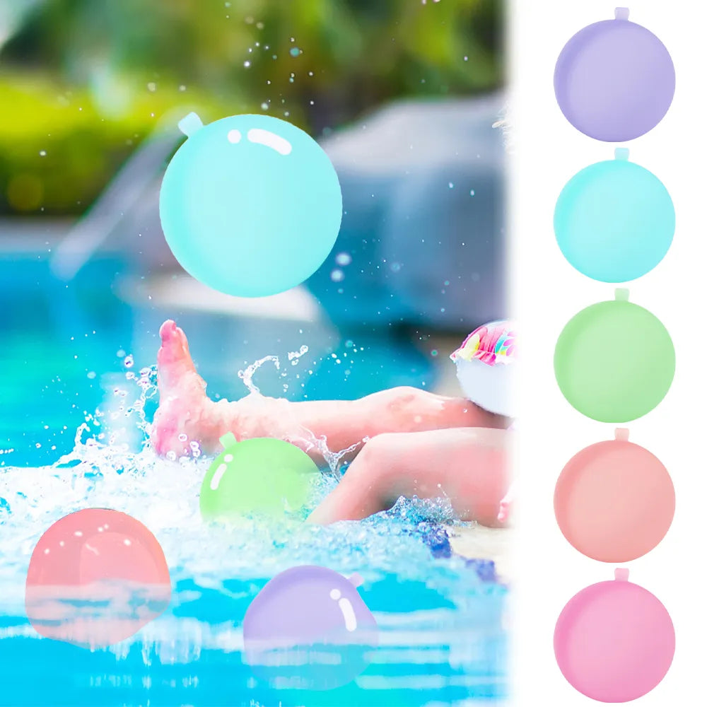 Internetic™ Reusable Water Balloons (12 pcs)