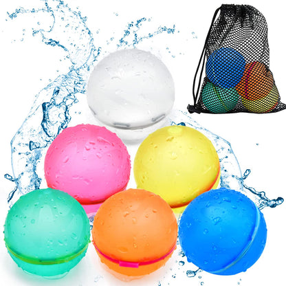 Internetic™ Reusable Water Balloons (12 pcs)