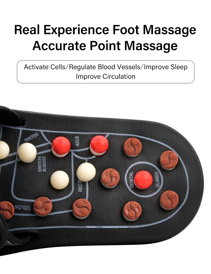 Akupressur-Hausschuhe 